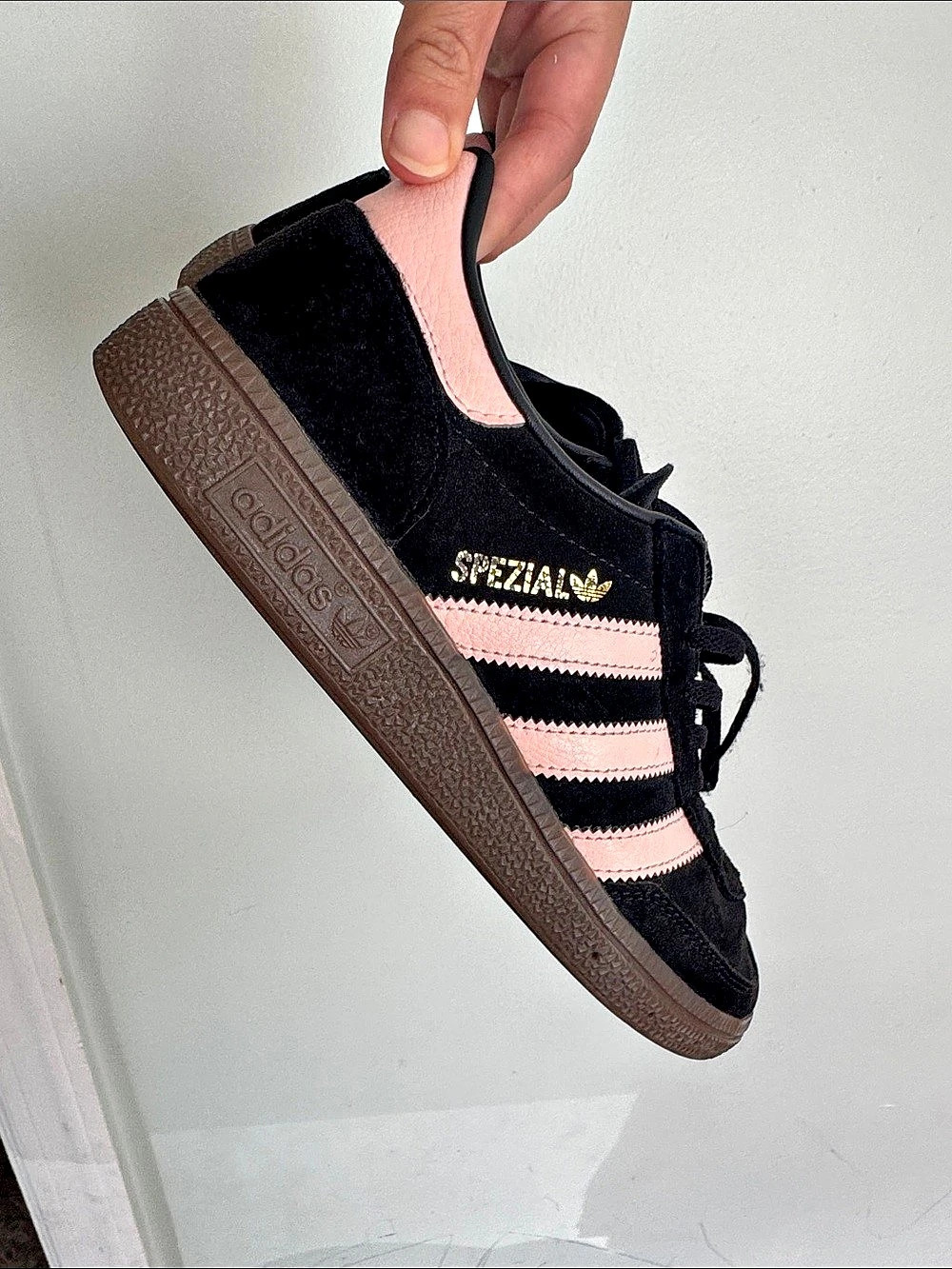 adidas Spezial Black & Pink Sneakers
